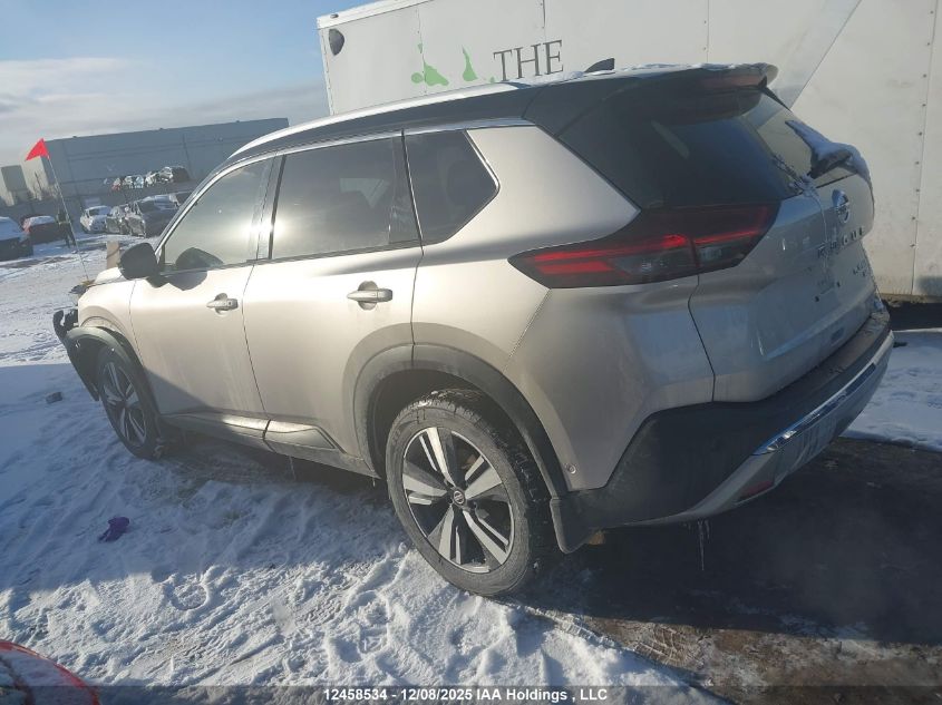 2021 Nissan Rogue Platinum VIN: JN8AT3DD0MW316998 Lot: 12458534