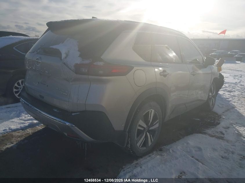2021 Nissan Rogue Platinum VIN: JN8AT3DD0MW316998 Lot: 12458534