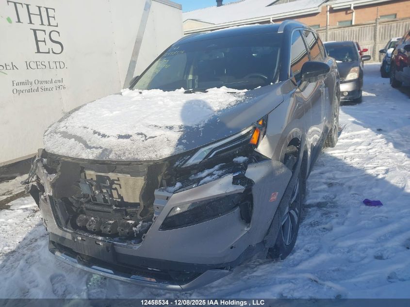 2021 Nissan Rogue Platinum VIN: JN8AT3DD0MW316998 Lot: 12458534