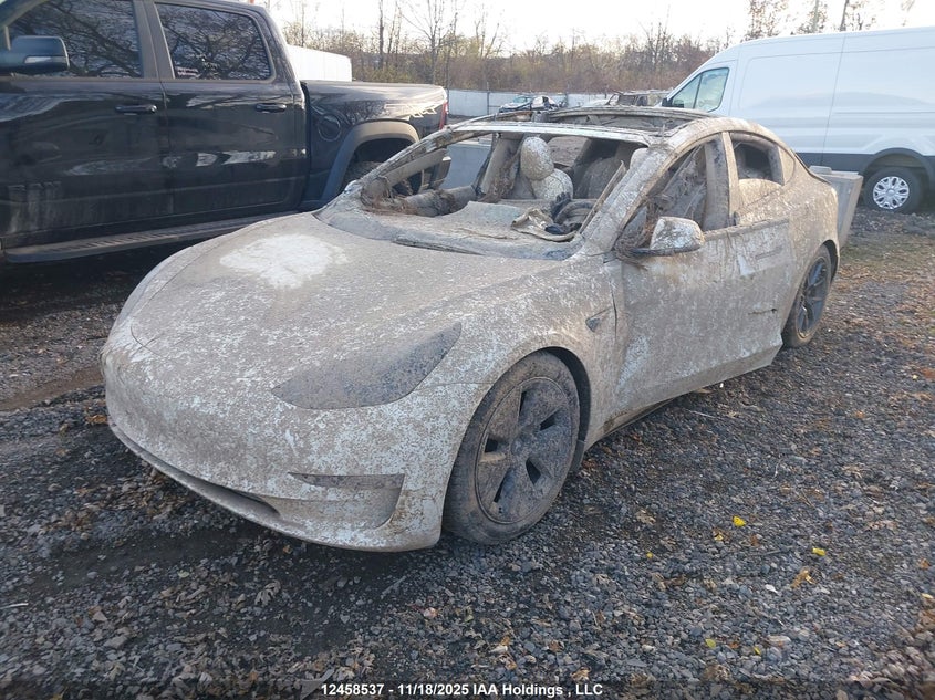 5YJ3E1EBXNF353059 2022 TESLA MODEL 3 photo no. 2
