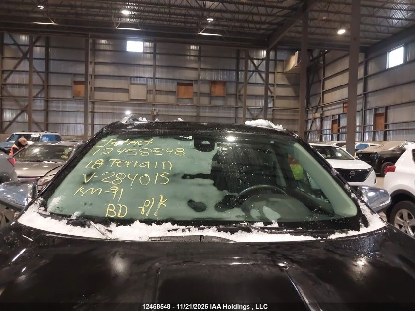 2018 GMC Terrain VIN: 3GKALXEX1JL284015 Lot: 12458548