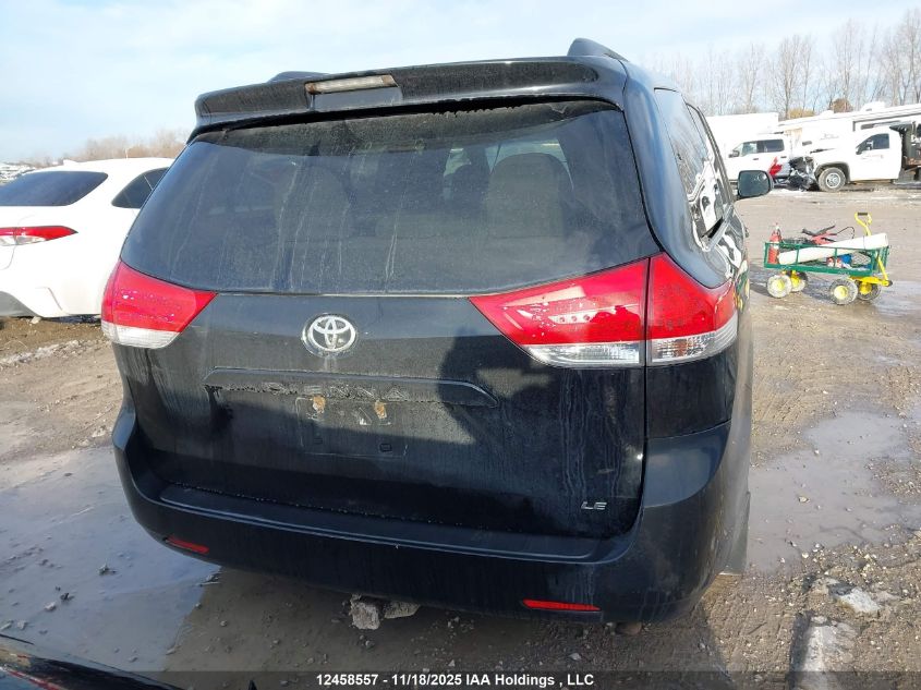 2011 Toyota Sienna Le VIN: 5TDKK3DC0BS058442 Lot: 12458557