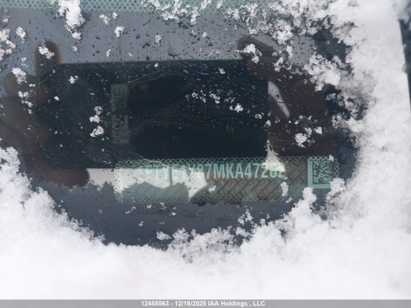 2021 Ford Transit-150 Cargo VIN: 1FTYE1Y87MKA47282 Lot: 12458563