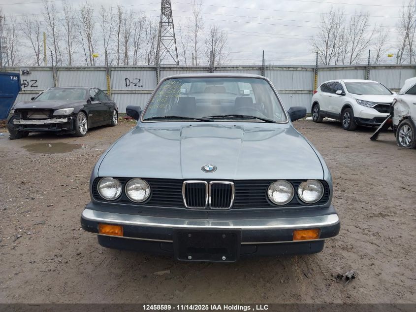 1986 BMW 325 E VIN: WBAAE5403G1505416 Lot: 12458589