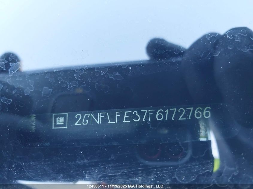 2015 Chevrolet Equinox Lt VIN: 2GNFLFE37F6172766 Lot: 12458611
