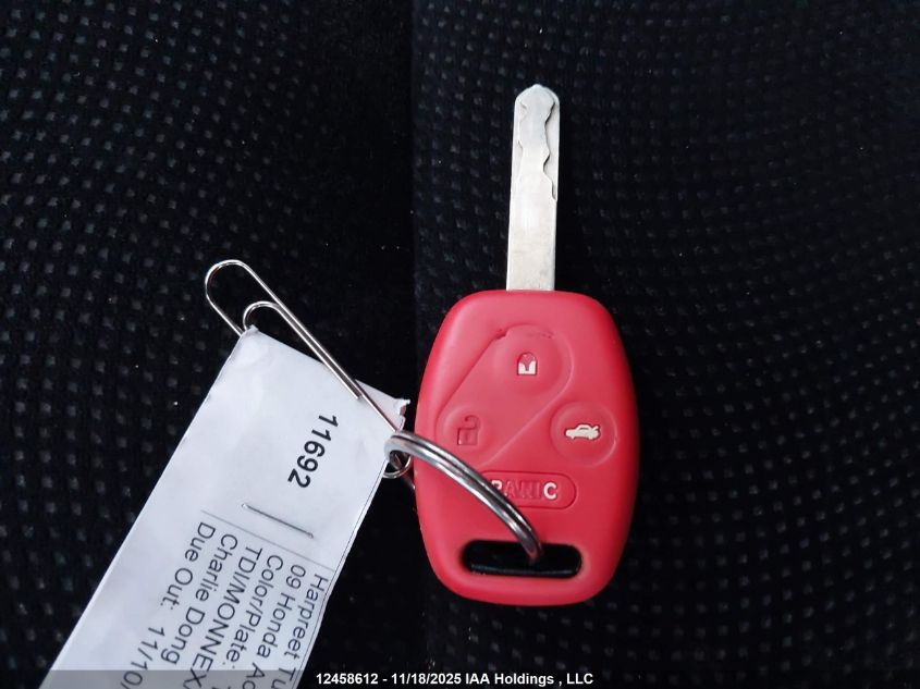 2009 Honda Accord Ex VIN: 1HGCS12779A801069 Lot: 12458612