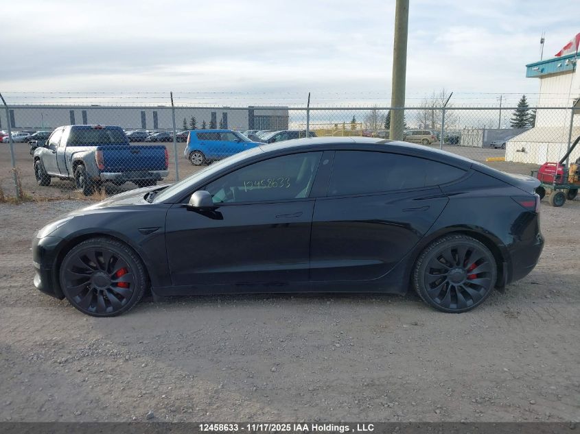 2022 Tesla Model 3 VIN: 5YJ3E1EC7NF268639 Lot: 12458633