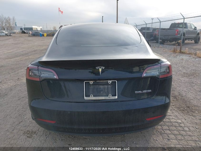 2022 Tesla Model 3 VIN: 5YJ3E1EC7NF268639 Lot: 12458633