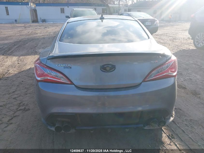 2010 Hyundai Genesis 2.0T Premium VIN: KMHHT6KD1AU036900 Lot: 12458637