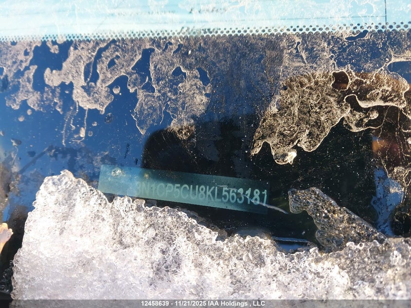 2019 Nissan Kicks VIN: 3N1CP5CU8KL563181 Lot: 12458639