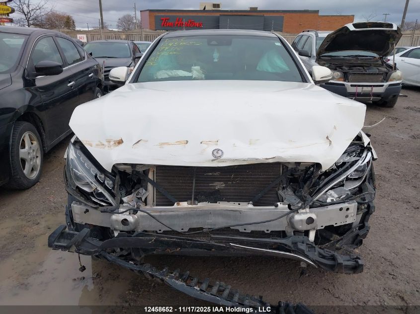 2017 Mercedes-Benz C 300 4Matic VIN: 55SWF4KB0HU199318 Lot: 12458652