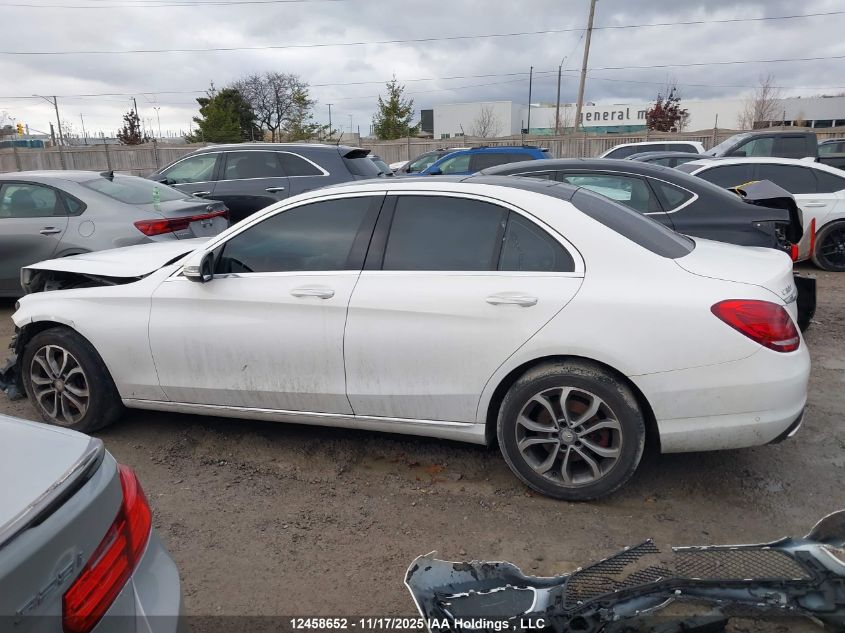 2017 Mercedes-Benz C 300 4Matic VIN: 55SWF4KB0HU199318 Lot: 12458652