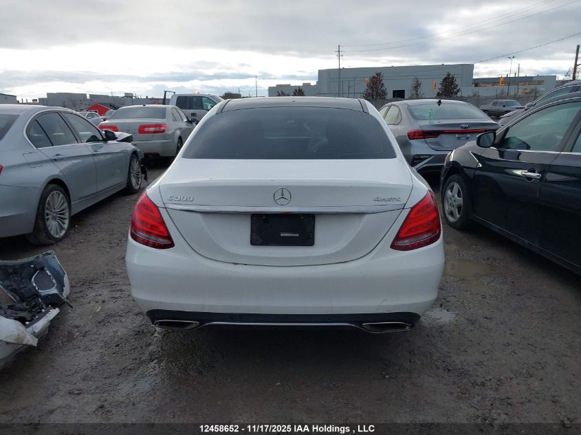 2017 Mercedes-Benz C 300 4Matic VIN: 55SWF4KB0HU199318 Lot: 12458652