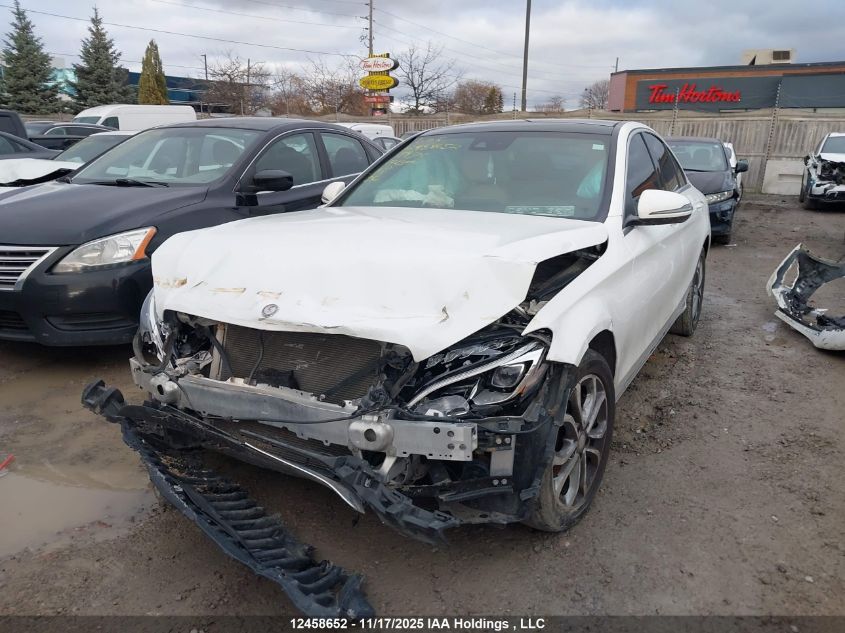 2017 Mercedes-Benz C 300 4Matic VIN: 55SWF4KB0HU199318 Lot: 12458652