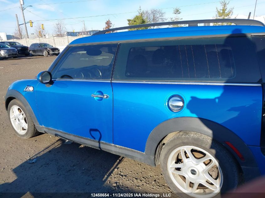 2010 Mini Cooper S Clubman VIN: WMWMM3C52ATP76464 Lot: 12458654