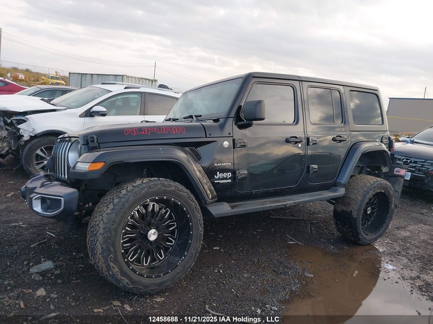 2021 Jeep Wrangler Unlimited Sahara VIN: 1C4HJXEG2MW504034 Lot: 12458688