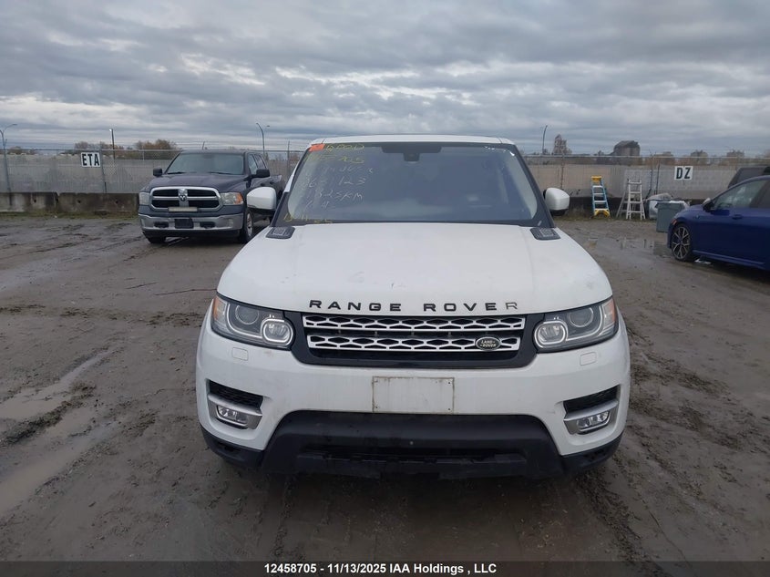 2016 Land Rover Range Rover Sport VIN: SALWR2KFXGA631123 Lot: 12458705