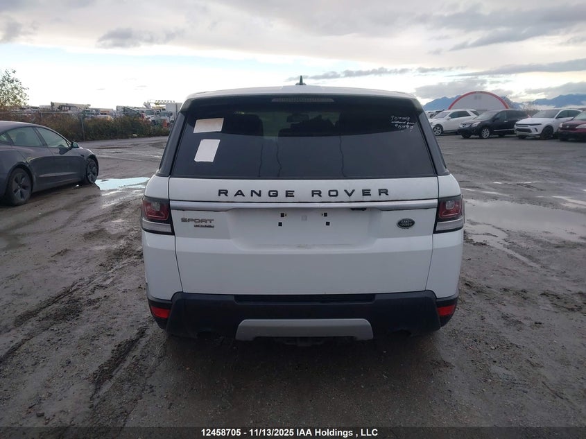 2016 Land Rover Range Rover Sport VIN: SALWR2KFXGA631123 Lot: 12458705
