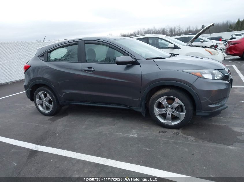 2018 Honda Hr-V Lx VIN: 3CZRU5H38JM101268 Lot: 12458735