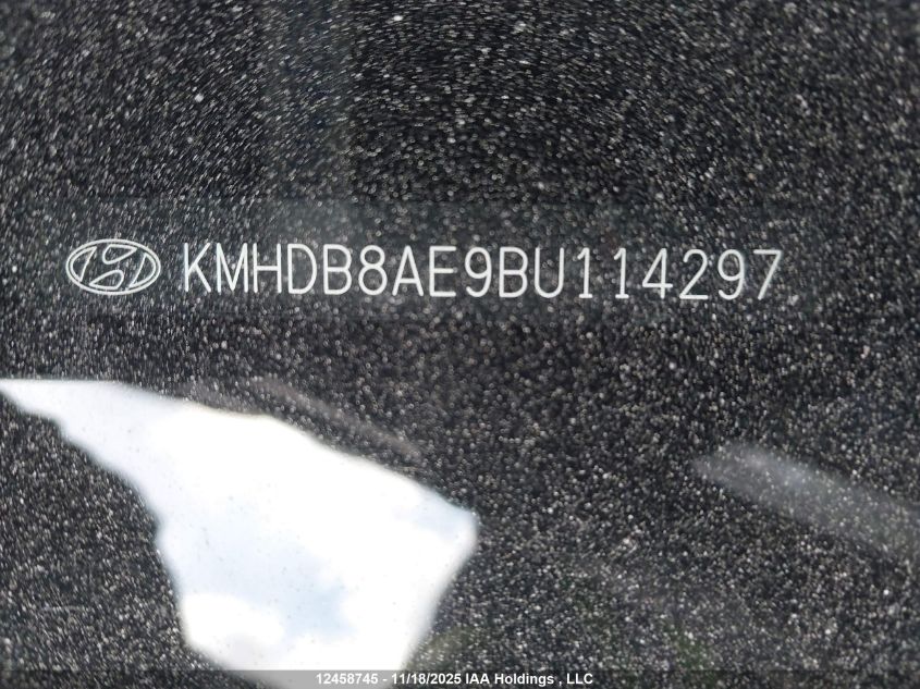 2011 Hyundai Elantra Touring Gl VIN: KMHDB8AE9BU114297 Lot: 12458745