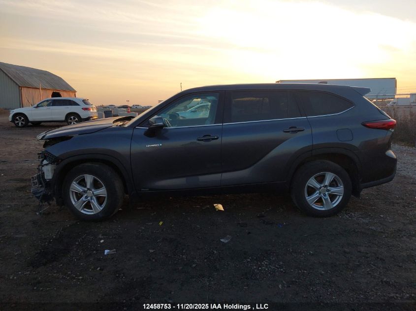 2020 Toyota Highlander Hybrid Le VIN: 5TDBBRCH7LS502465 Lot: 12458753