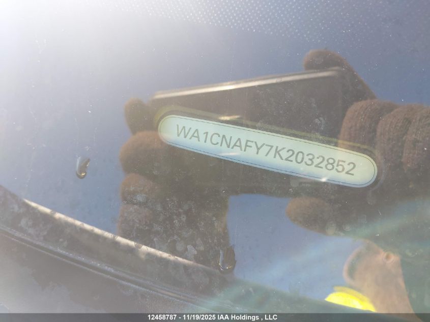 2019 Audi Q5 45 Technik VIN: WA1CNAFY7K2032852 Lot: 12458787