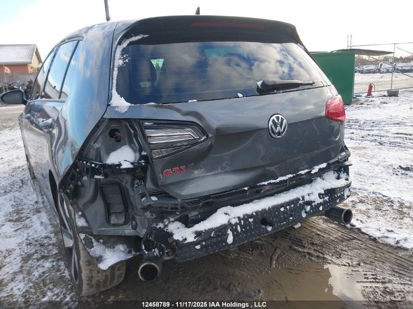 2019 Volkswagen Gti S/Se/Autobahn/Rabbit Edition VIN: 3VW5T7AU0KM037294 Lot: 12458789