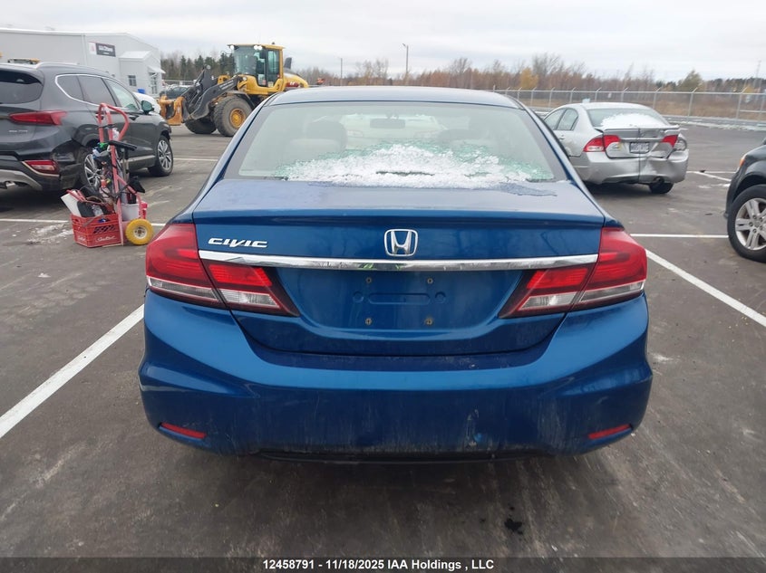 2013 Honda Civic Lx VIN: 2HGFB2F40DH005955 Lot: 12458791