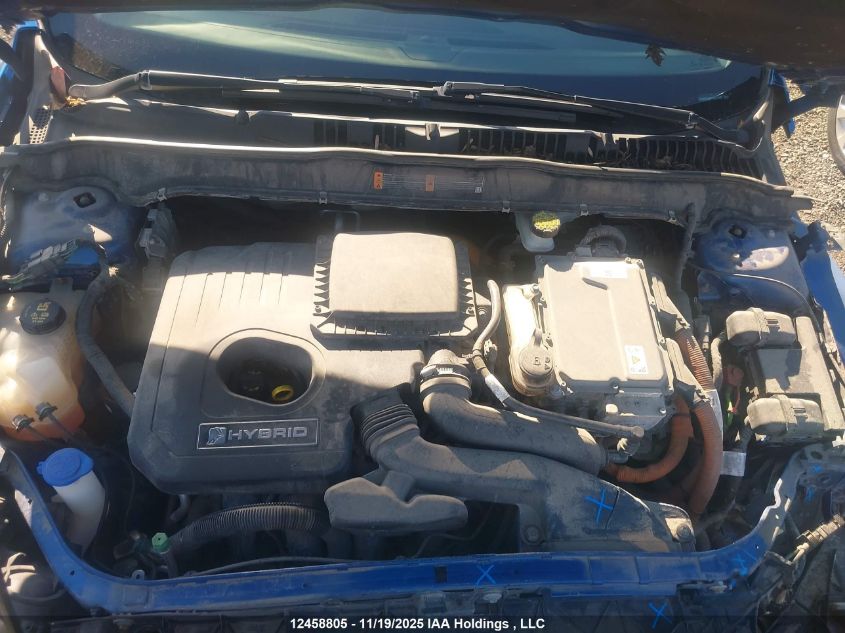 2017 Ford Fusion Hybrid S VIN: 3FA6P0UU1HR371298 Lot: 12458805