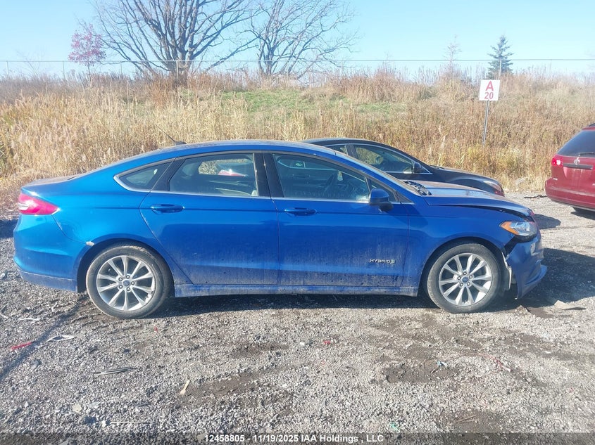 2017 Ford Fusion Hybrid S VIN: 3FA6P0UU1HR371298 Lot: 12458805