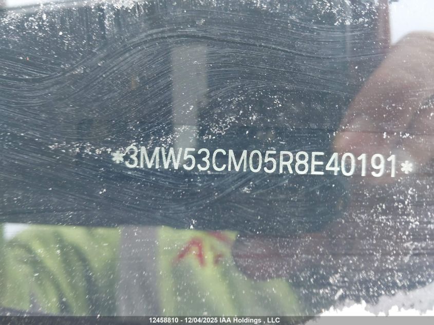 2024 BMW M240Xi VIN: 3MW53CM05R8E40191 Lot: 12458810