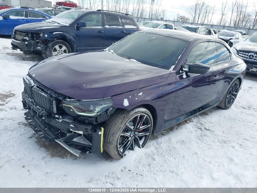 2024 BMW M240Xi VIN: 3MW53CM05R8E40191 Lot: 12458810