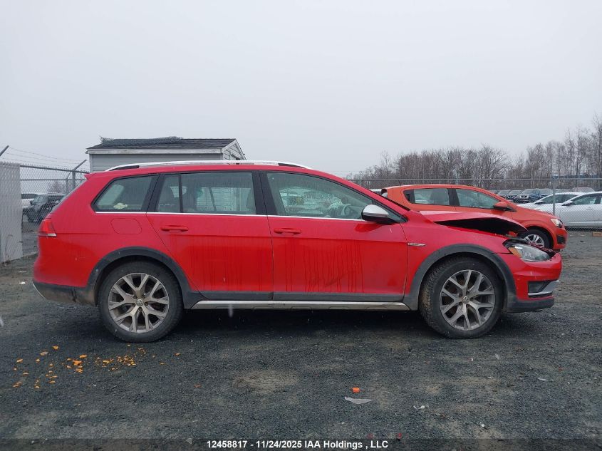 2017 Volkswagen Golf Alltrack S/Se/Sel VIN: 3VWH17AU1HM512978 Lot: 12458817
