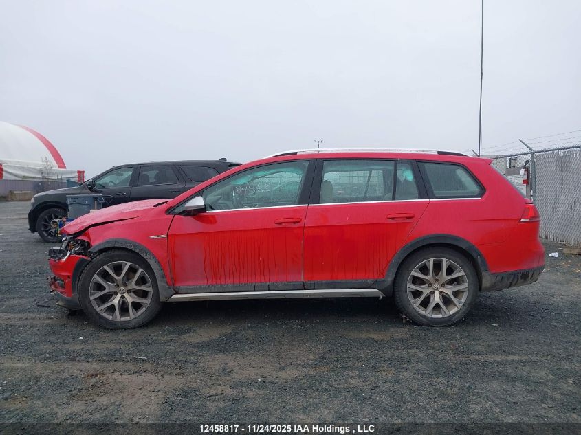 2017 Volkswagen Golf Alltrack S/Se/Sel VIN: 3VWH17AU1HM512978 Lot: 12458817
