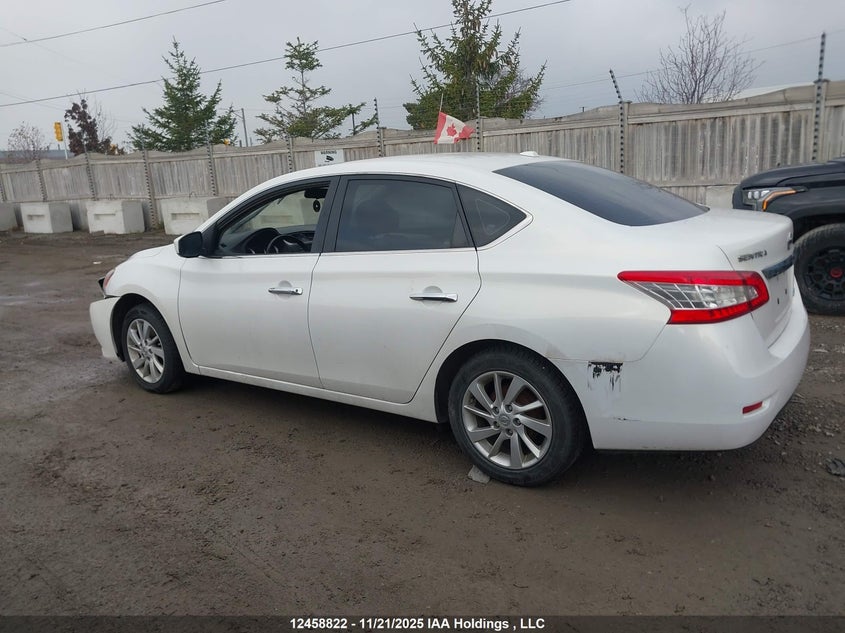 2013 Nissan Sentra 1.8 S/1.8 Sv VIN: 3N1AB7AP8DL633490 Lot: 12458822