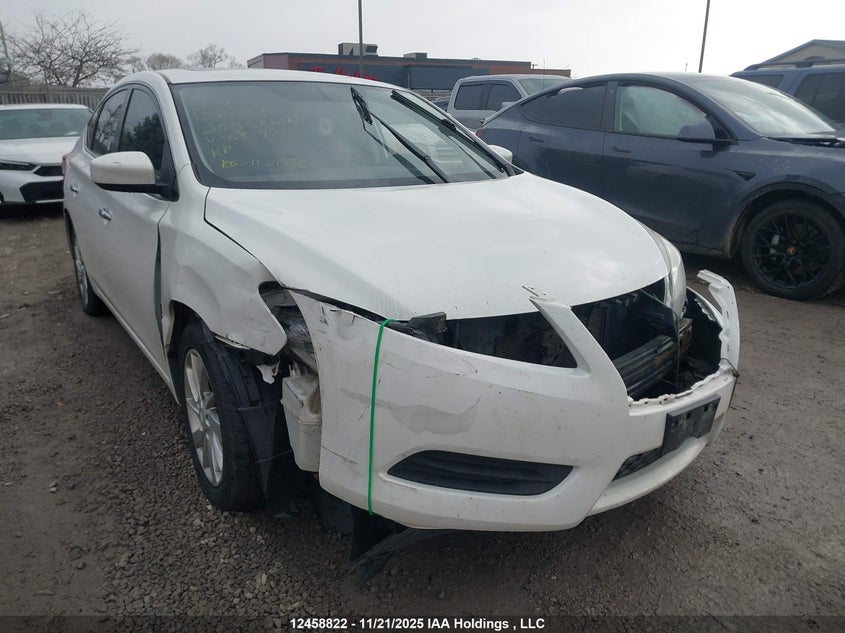 2013 Nissan Sentra 1.8 S/1.8 Sv VIN: 3N1AB7AP8DL633490 Lot: 12458822