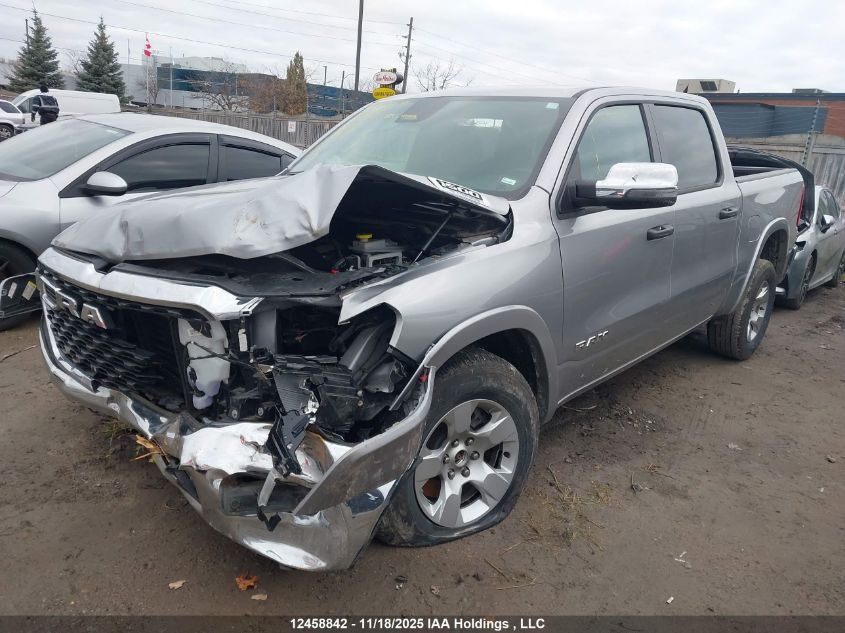 2025 Ram 1500 Big Horn/Lone Star VIN: 1C6RRFFG6SN552605 Lot: 12458842