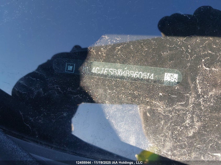 2019 Buick Encore Preferred VIN: KL4CJESB8KB960514 Lot: 12458844