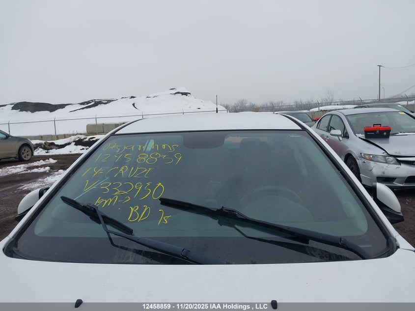 2014 Chevrolet Cruze Lt VIN: 1G1PC5SB9E7332950 Lot: 12458859