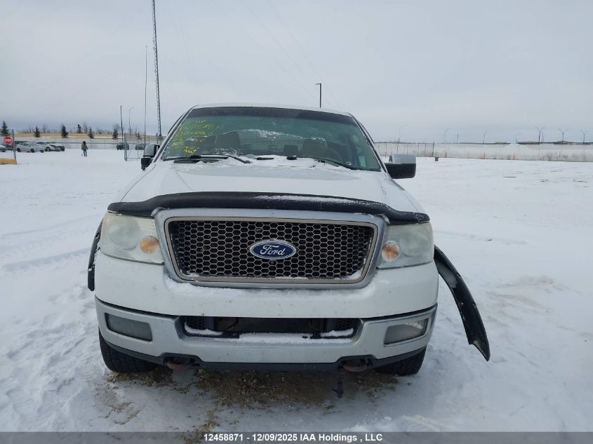 2005 Ford F-150 Lariat VIN: 1FTPX14565NB66460 Lot: 12458871