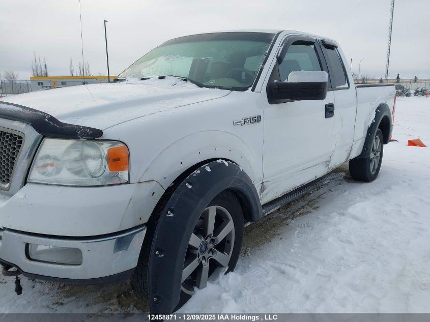 2005 Ford F-150 Lariat VIN: 1FTPX14565NB66460 Lot: 12458871