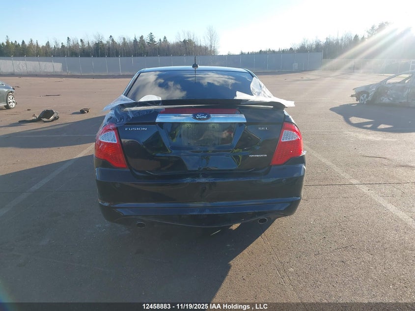 2012 Ford Fusion Sel VIN: 3FAHP0JG1CR421228 Lot: 12458883