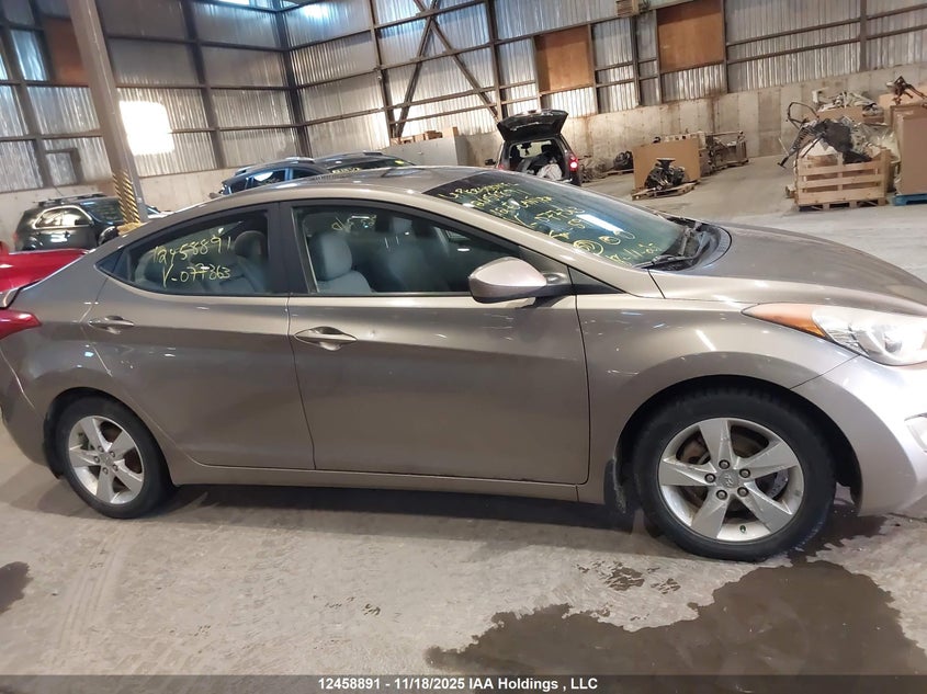 2012 Hyundai Elantra Gls/Limited VIN: 5NPDH4AE8CH077363 Lot: 12458891