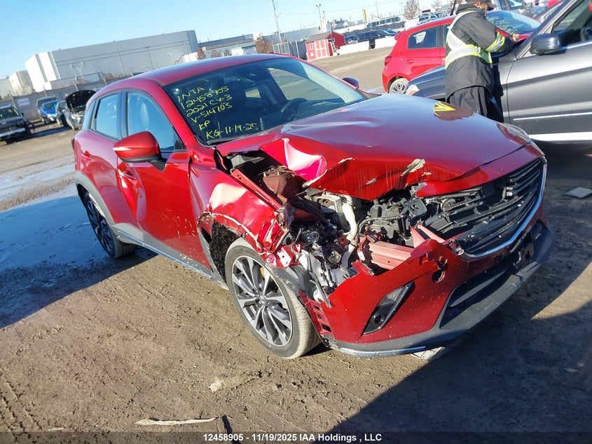 JM1DKFD78M1514703 2021 Mazda Cx-3 auction photo 1