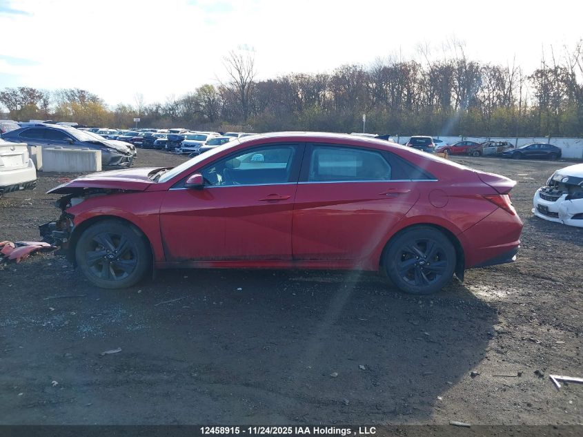 2022 Hyundai Elantra Hybrid Ultimate VIN: KMHLN4AJ5NU026232 Lot: 12458915