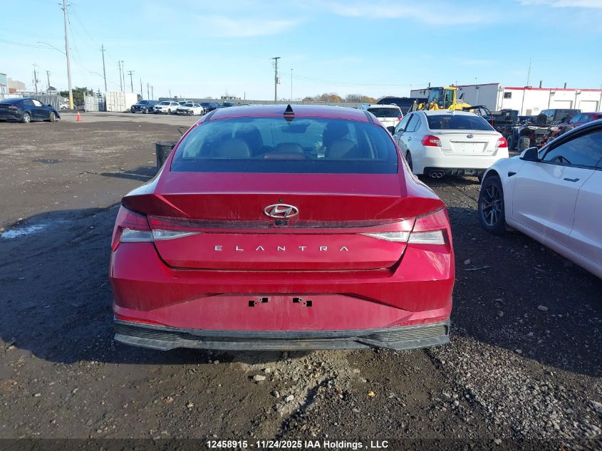 2022 Hyundai Elantra Hybrid Ultimate VIN: KMHLN4AJ5NU026232 Lot: 12458915