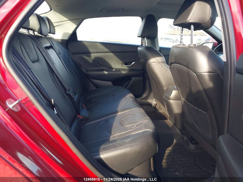 2022 Hyundai Elantra Hybrid Ultimate VIN: KMHLN4AJ5NU026232 Lot: 12458915