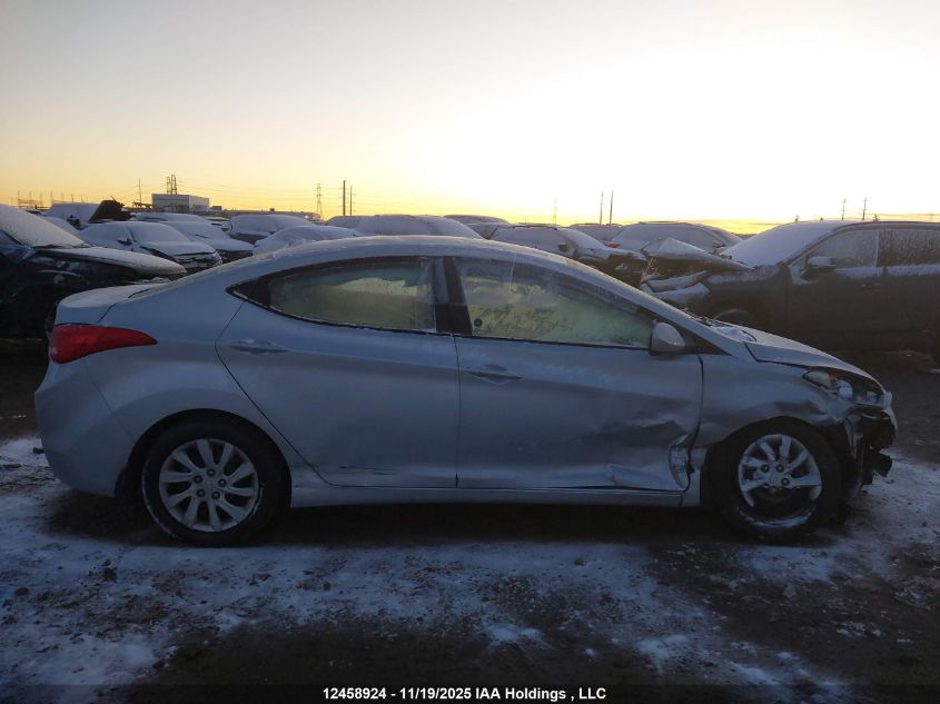 2013 Hyundai Elantra Gl VIN: 5NPDH4AE3DH391536 Lot: 12458924