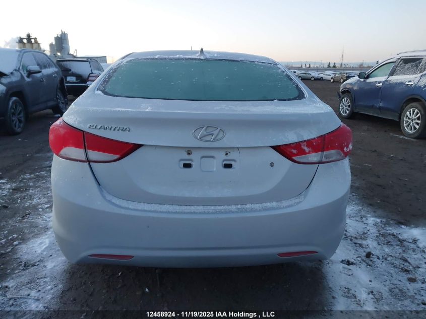 2013 Hyundai Elantra Gl VIN: 5NPDH4AE3DH391536 Lot: 12458924