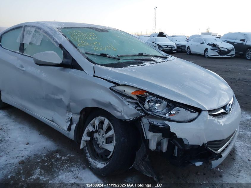 2013 Hyundai Elantra Gl VIN: 5NPDH4AE3DH391536 Lot: 12458924